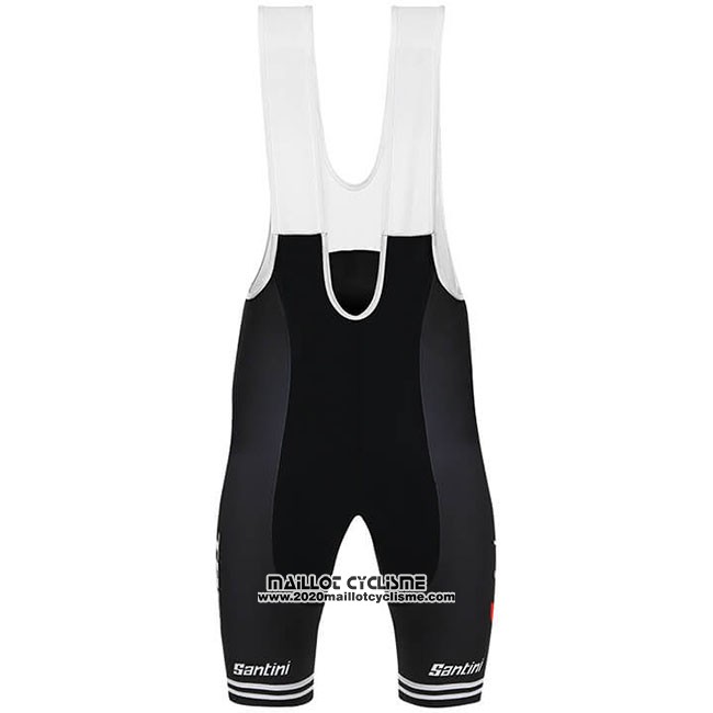 2019 Maillot Ciclismo Trek Segafredo Vert Noir Manches Courtes et Cuissard